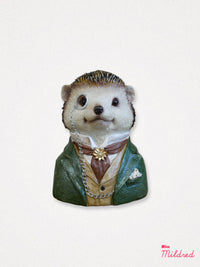 Hedgehog Bust Statue - 18cm
