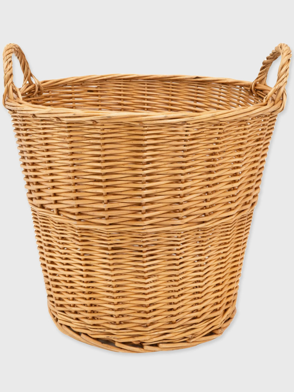 Large Wicker Basket with Handles
