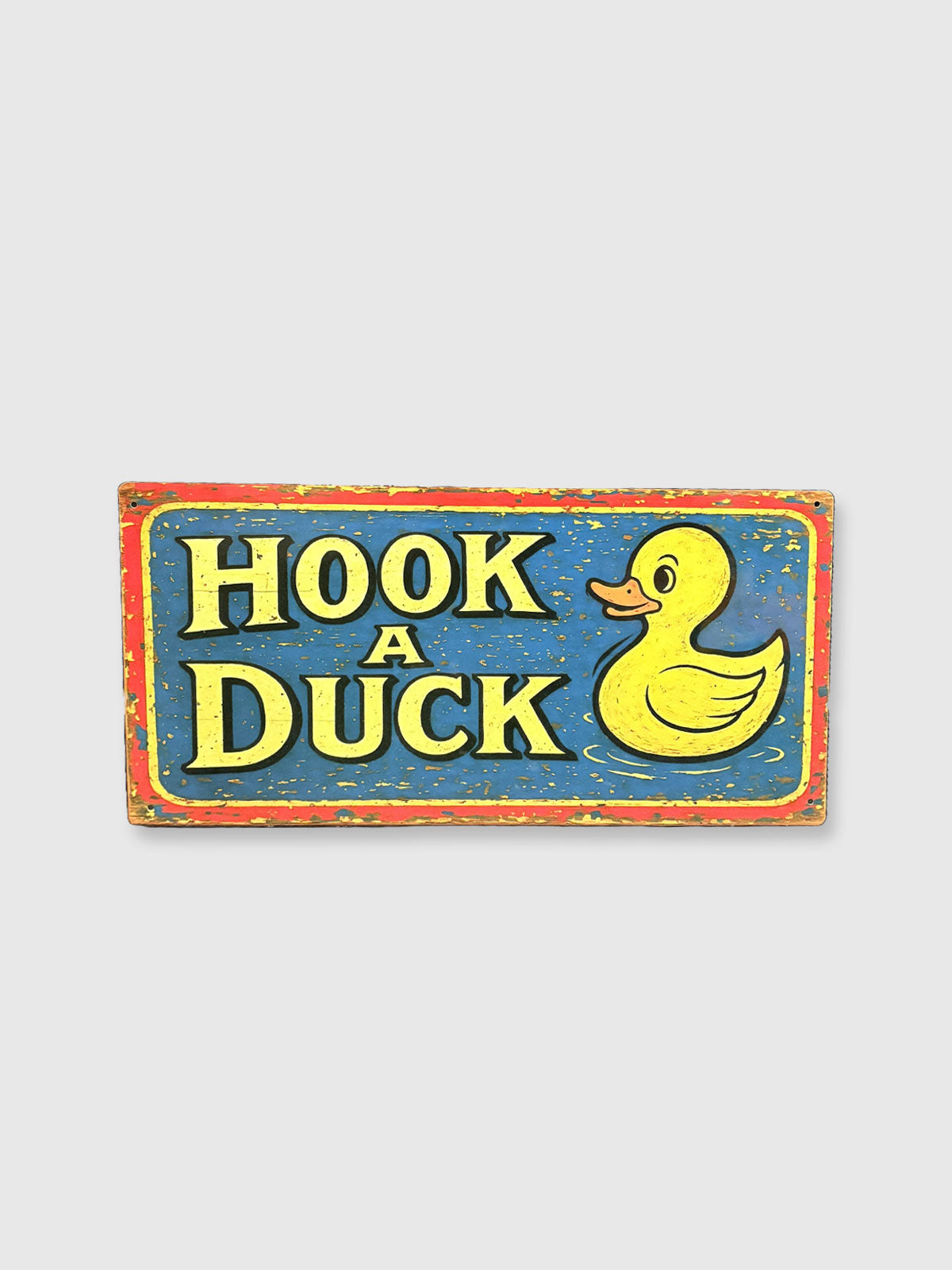 Hook A Duck - Fairground Style Tin Sign