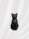 Italian Porcelain Black Cat Toilet Brush