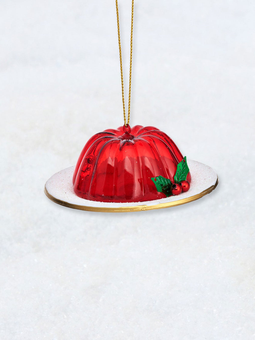 Christmas Decoration - Jelly On A Plate