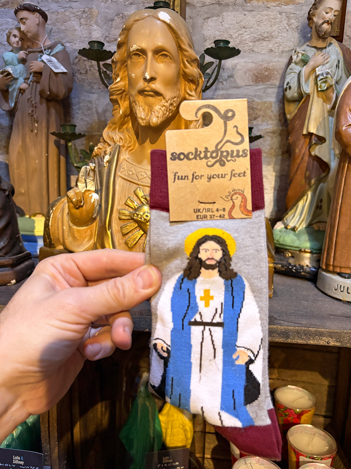 Jesus Christ Socks - Size 9-12