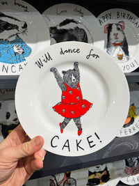 JimBobArt Side Plate - Dance for Cake