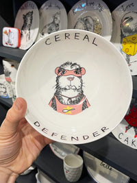 JimBobArt Bowl - Cereal Defender Guinea Pig