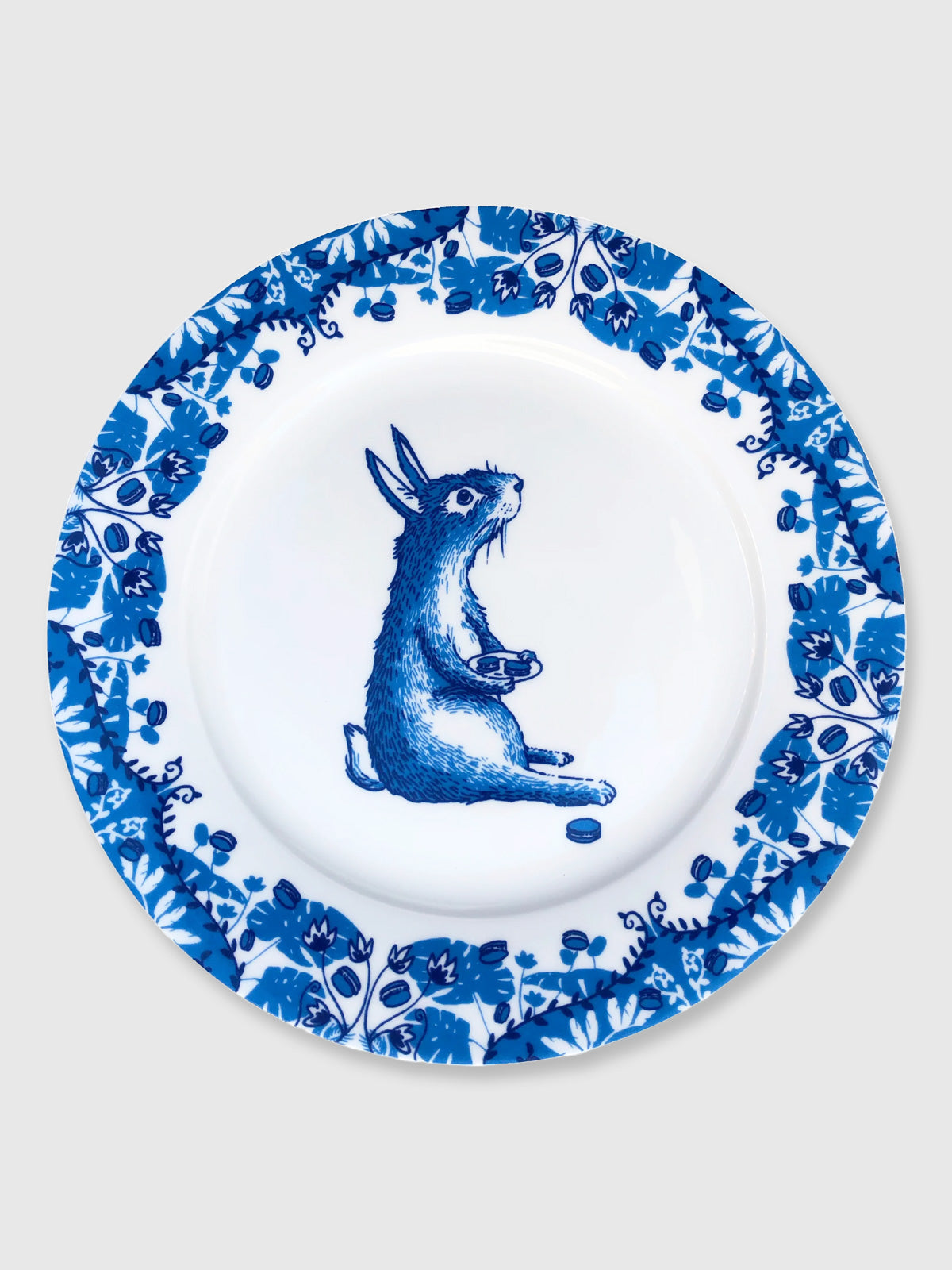 JimBobArt Side Plate - Rabbit Willow Pattern