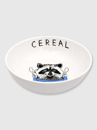JimBobArt Bowl - Cereal Destroyer Raccoon