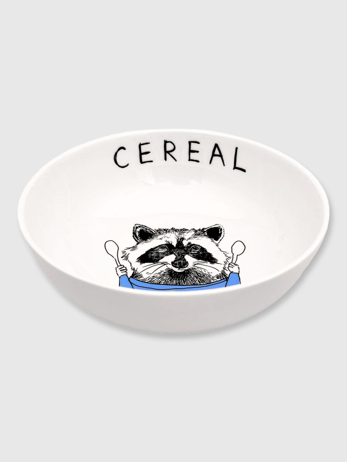 JimBobArt Bowl - Cereal Destroyer Raccoon