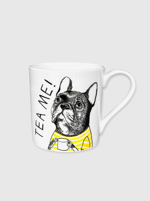 JimBobArt Mug - Tea Me French Bulldog