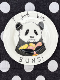 JimBobArt Side Plate - I Got Big Buns - Panda