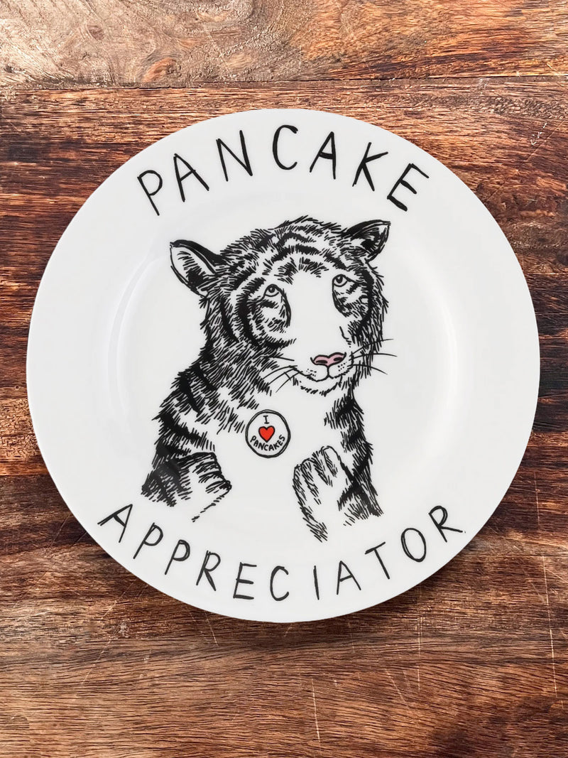 JimBobArt Side Plate - Pancake Appreciator