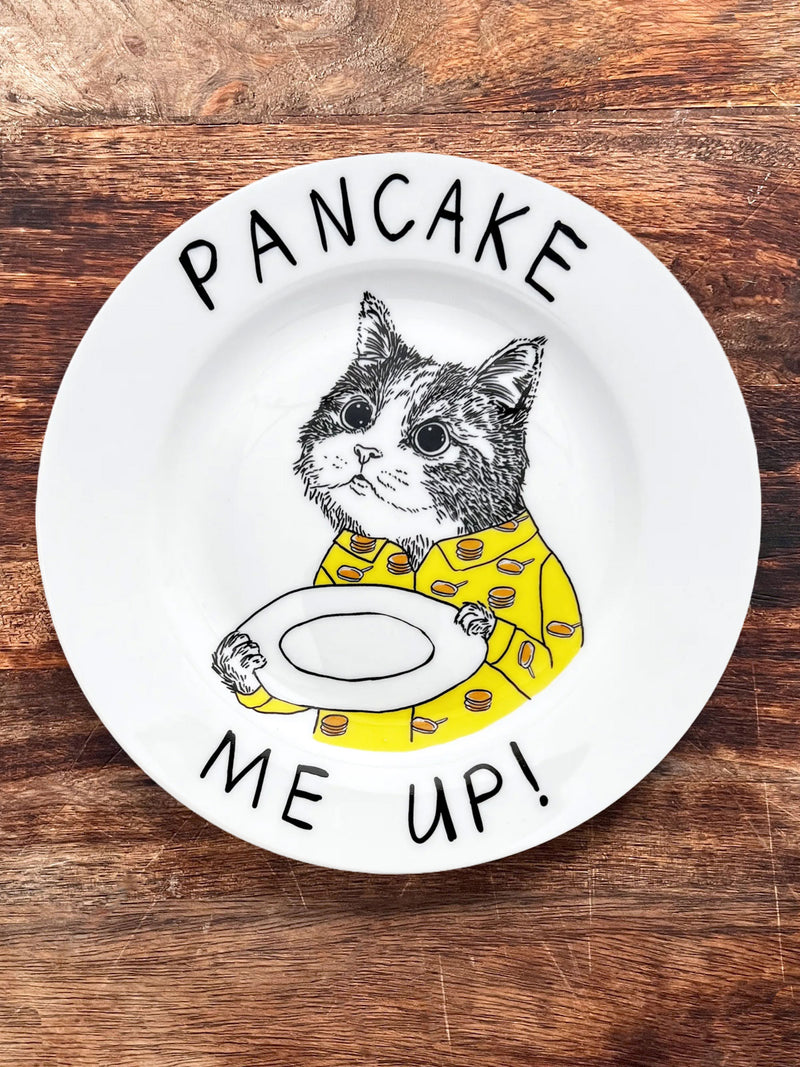 JimBobArt Side Plate - Pancake Me Up