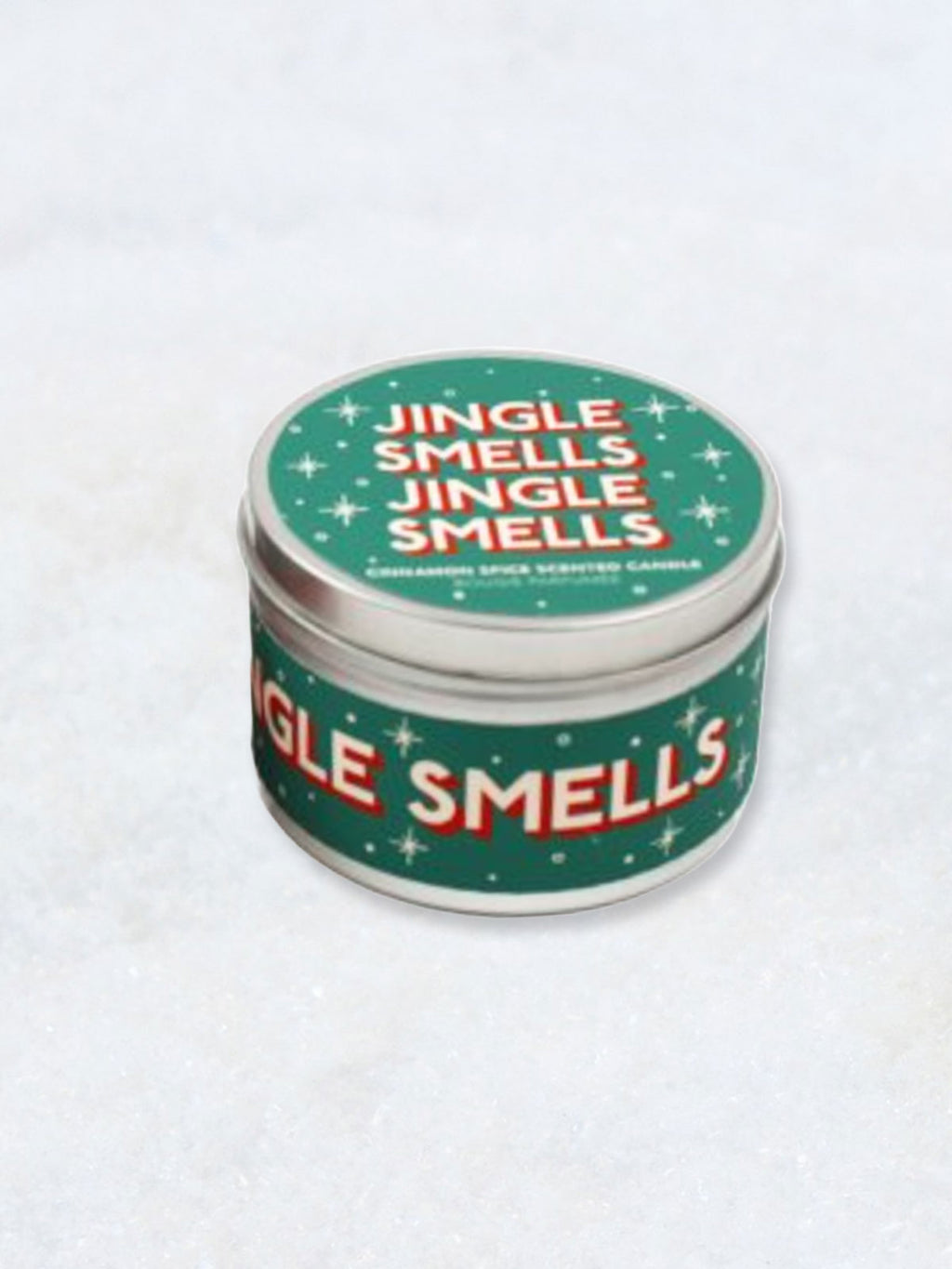Jingle Smells Cinnamon Spice Scented Tin Candle