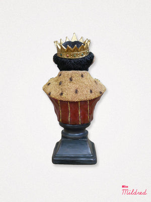 King Monkey Statue - Gold and Red