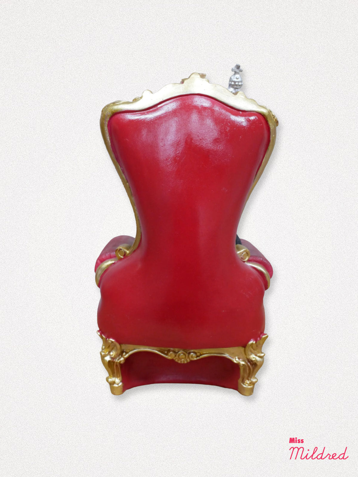 King of the Jungle Monkey on Throne Statue - 31cm