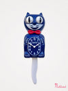 Kit Cat Clock - Original Large Size - Red, White and Blue