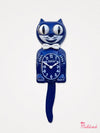 Kit Cat Clock - Original Large Size - Red, White and Blue