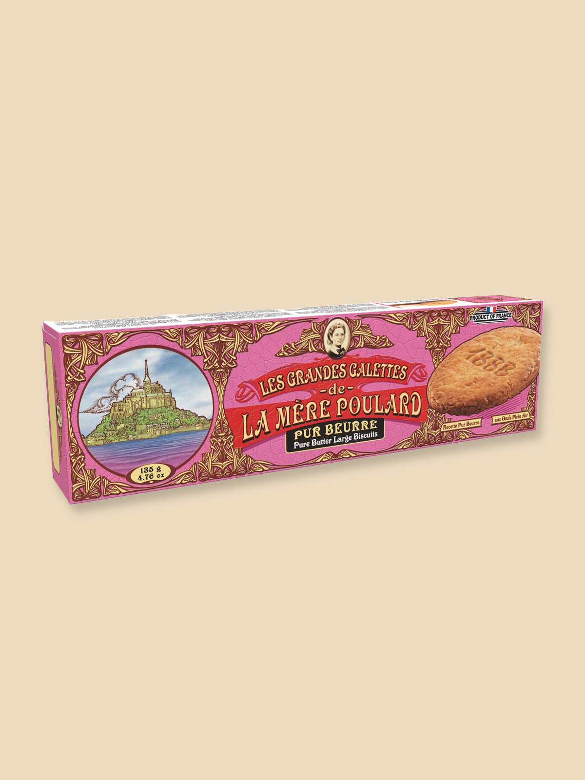 French Galettes Butter Biscuits - 130g