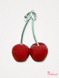 Red Large Cherries Decor Ornament