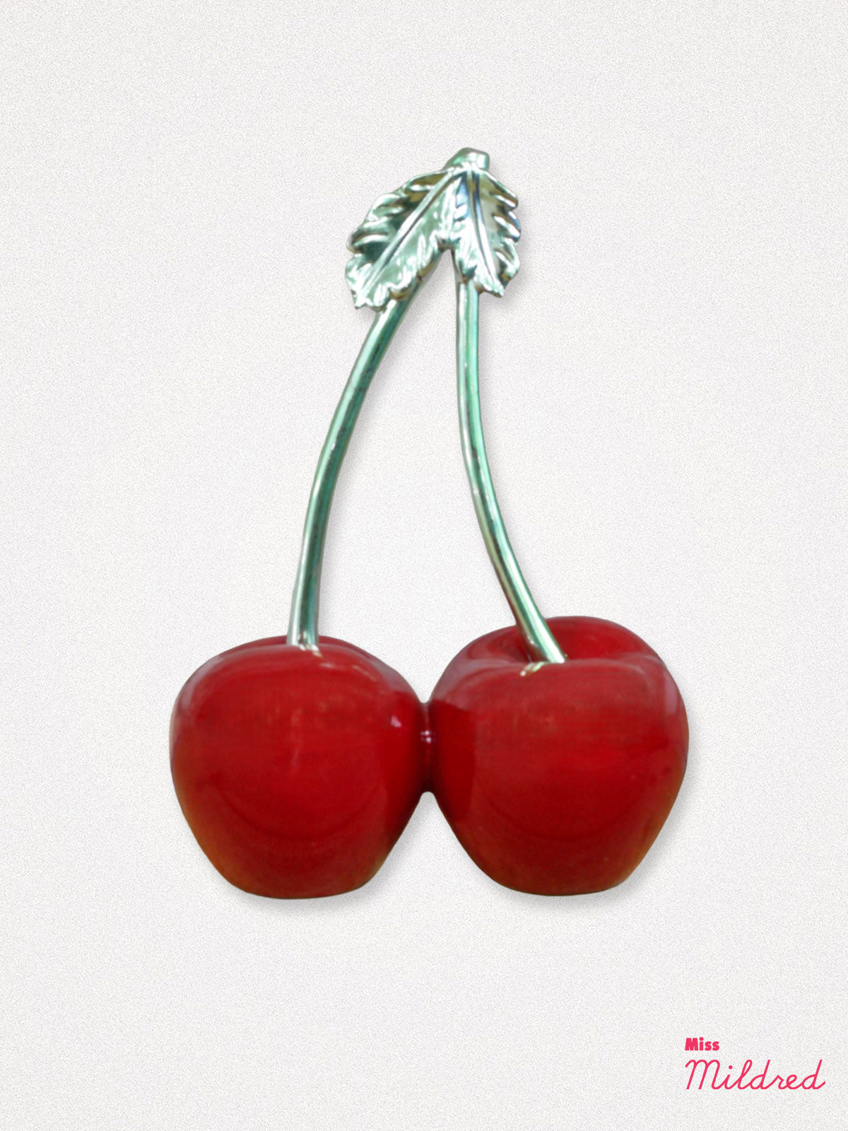 Red Large Cherries Decor Ornament