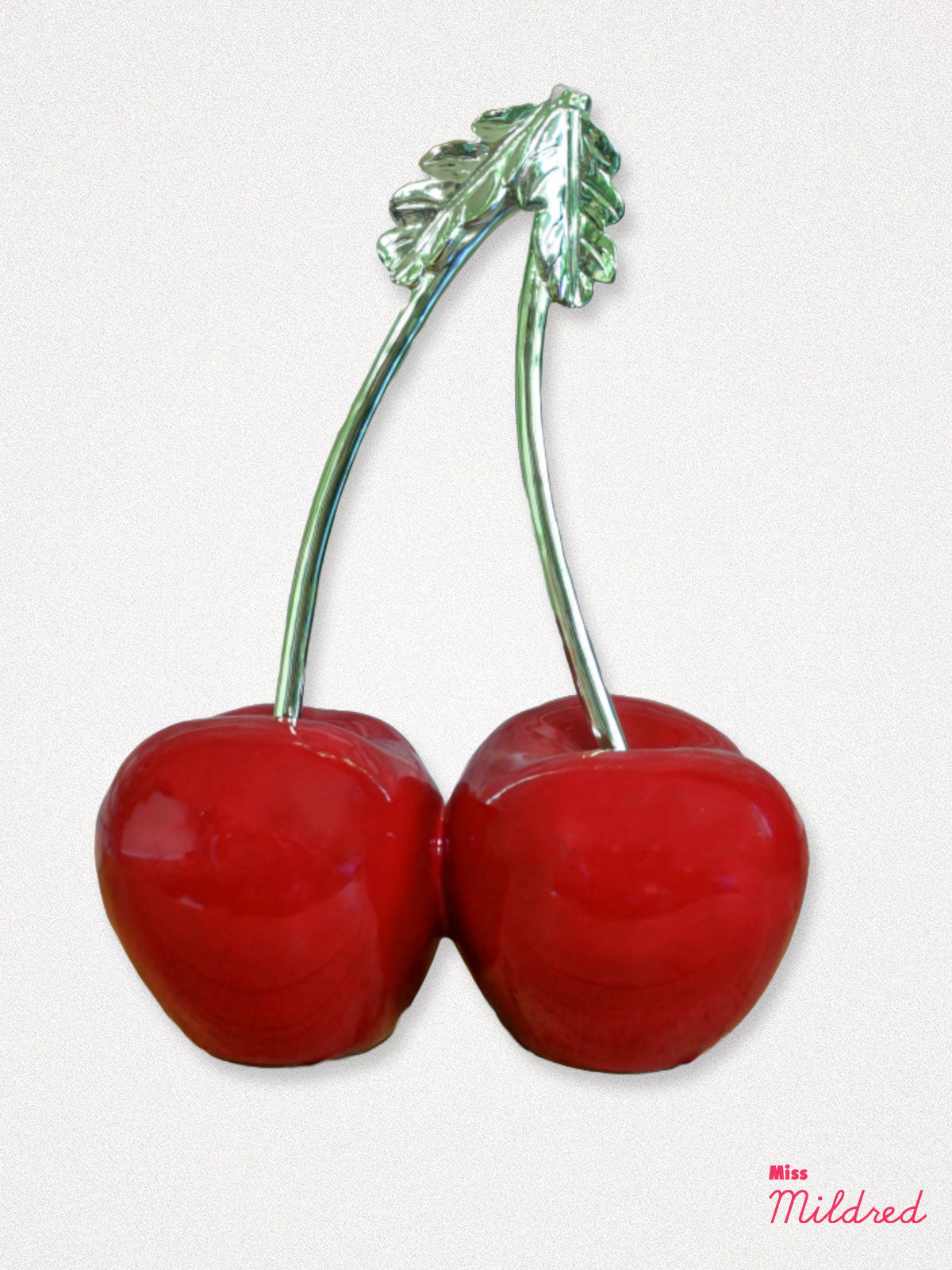 Large Red Cherry Decor Ornament - 45cm