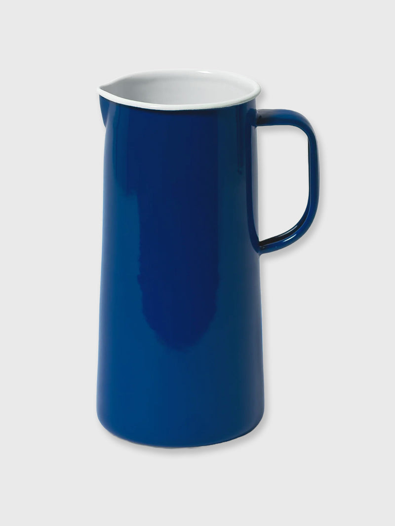 Falcon Enamel 3 Pint Pitcher Jug - Blue