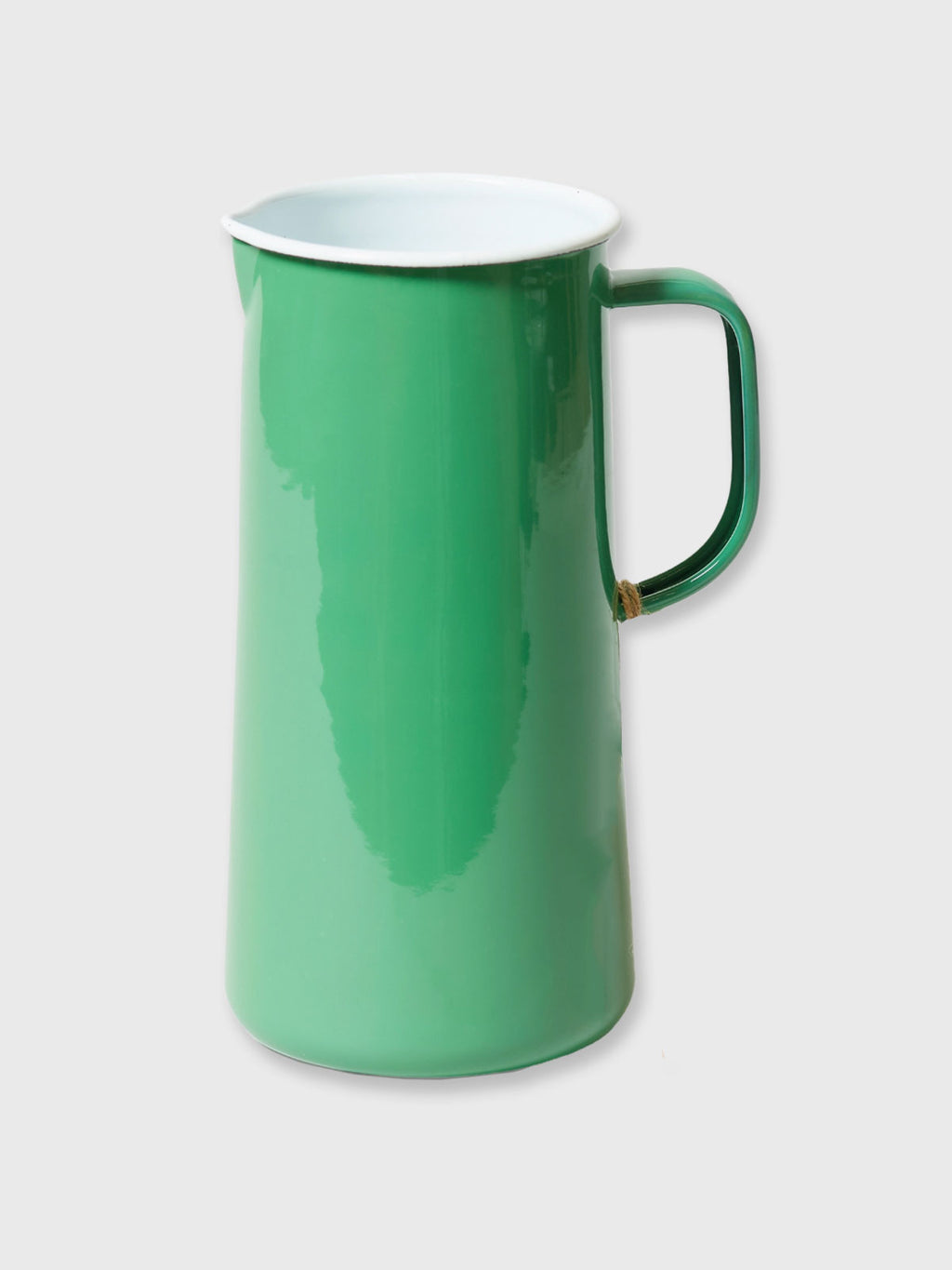 Falcon Enamel 3 Pint Pitcher Jug - Green