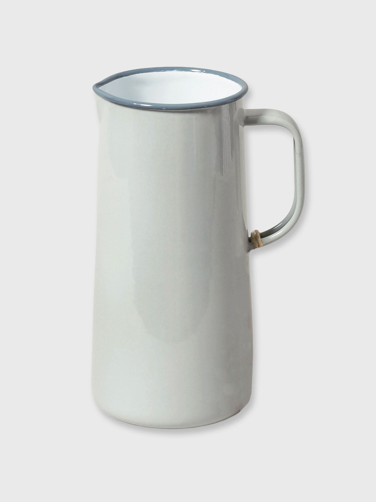 Falcon Enamel 3 Pint Pitcher Jug - Light Grey