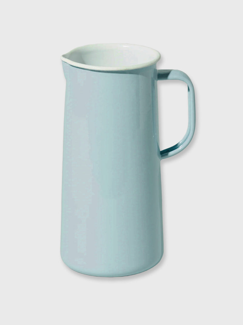 Falcon Enamel 3 Pint Pitcher Jug - Duck Egg