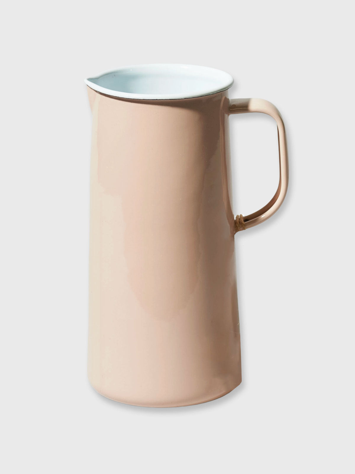 Falcon Enamel 3 Pint Pitcher Jug - Soft Pink