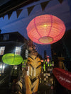 Outdoor Solar Garden Lantern - Green