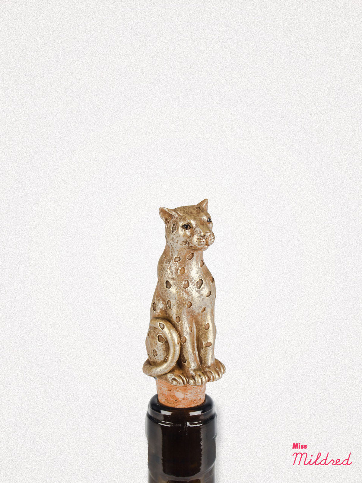 Leopard Shaped Wine Bottle Stopper