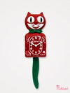 Kit Cat Clock - Original Large Size - Red and Green Edition