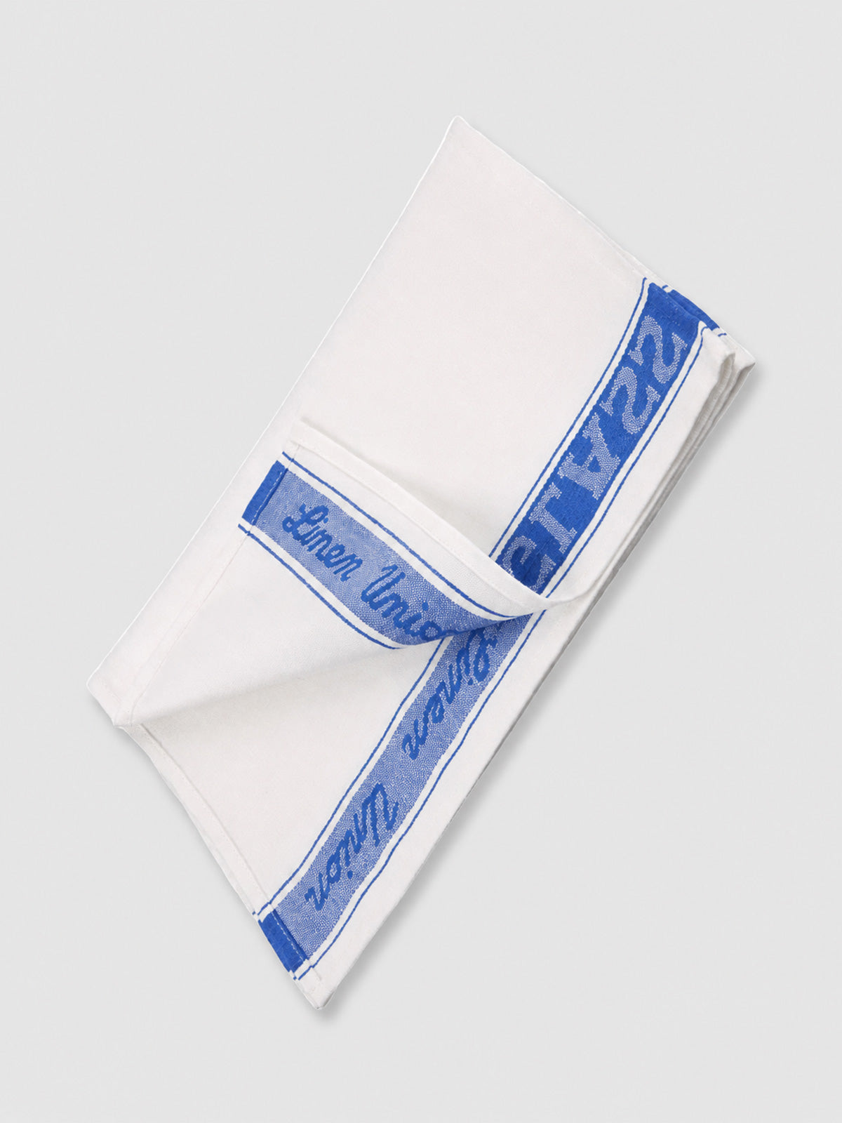 Linen Union Tea Towel - Blue