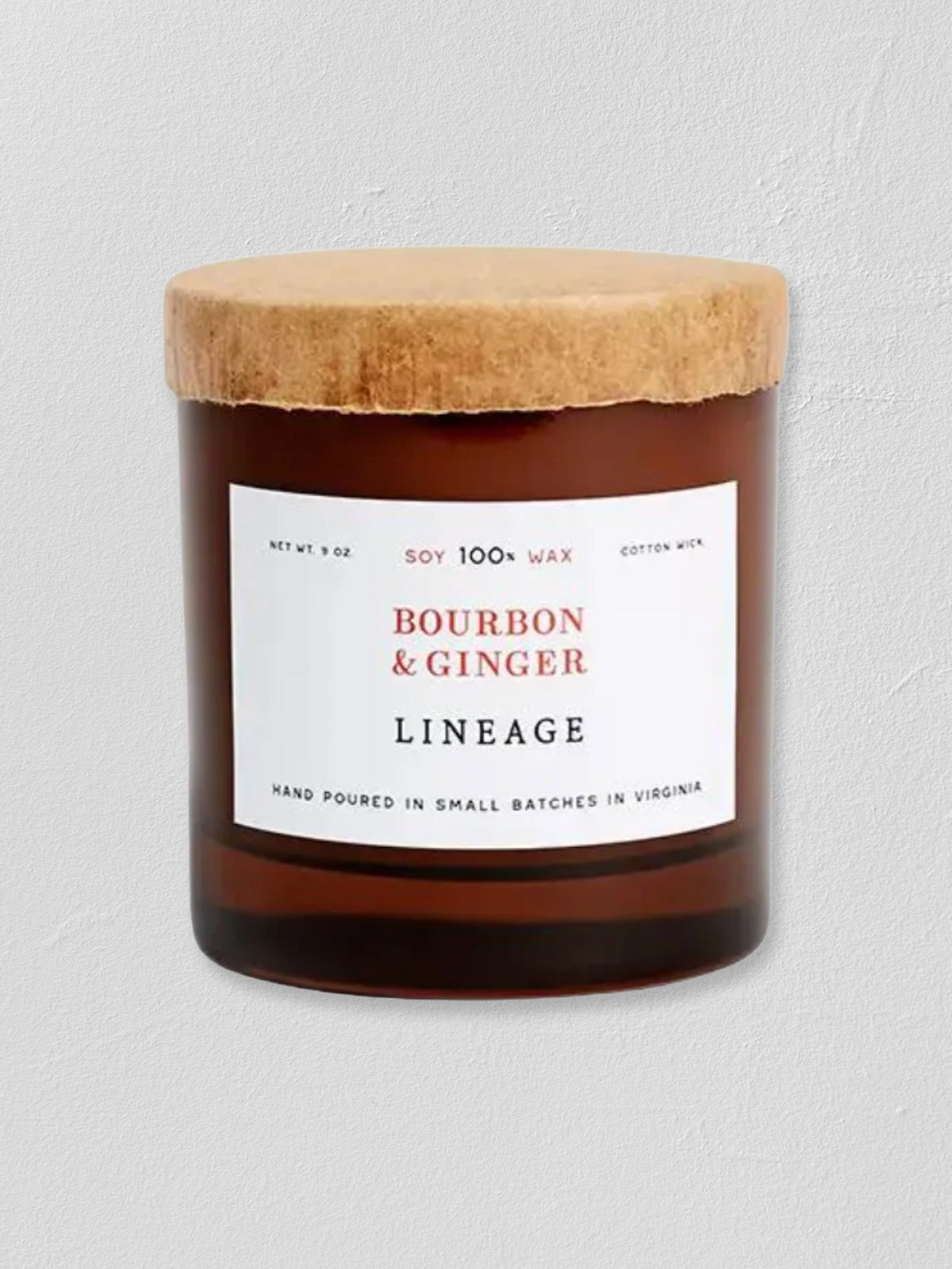 LINEAGE - Bourbon & Ginger Candle