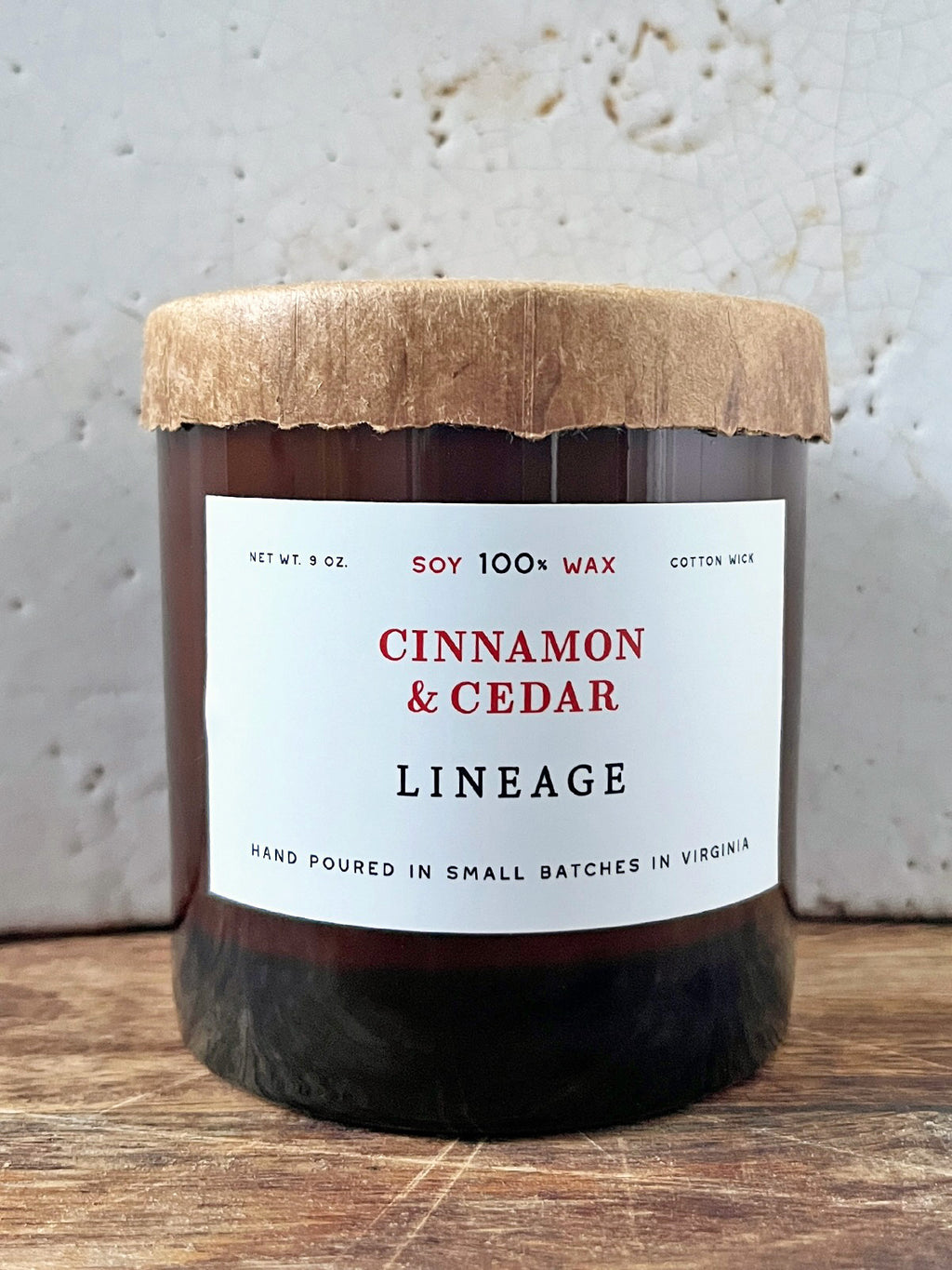 LINEAGE - Cinnamon and Cedar Candle