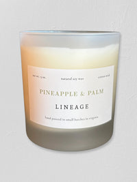 LINEAGE - Pineapple & Palm Premium Candle