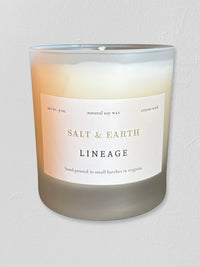 LINEAGE - Salt and Earth Premium Candle