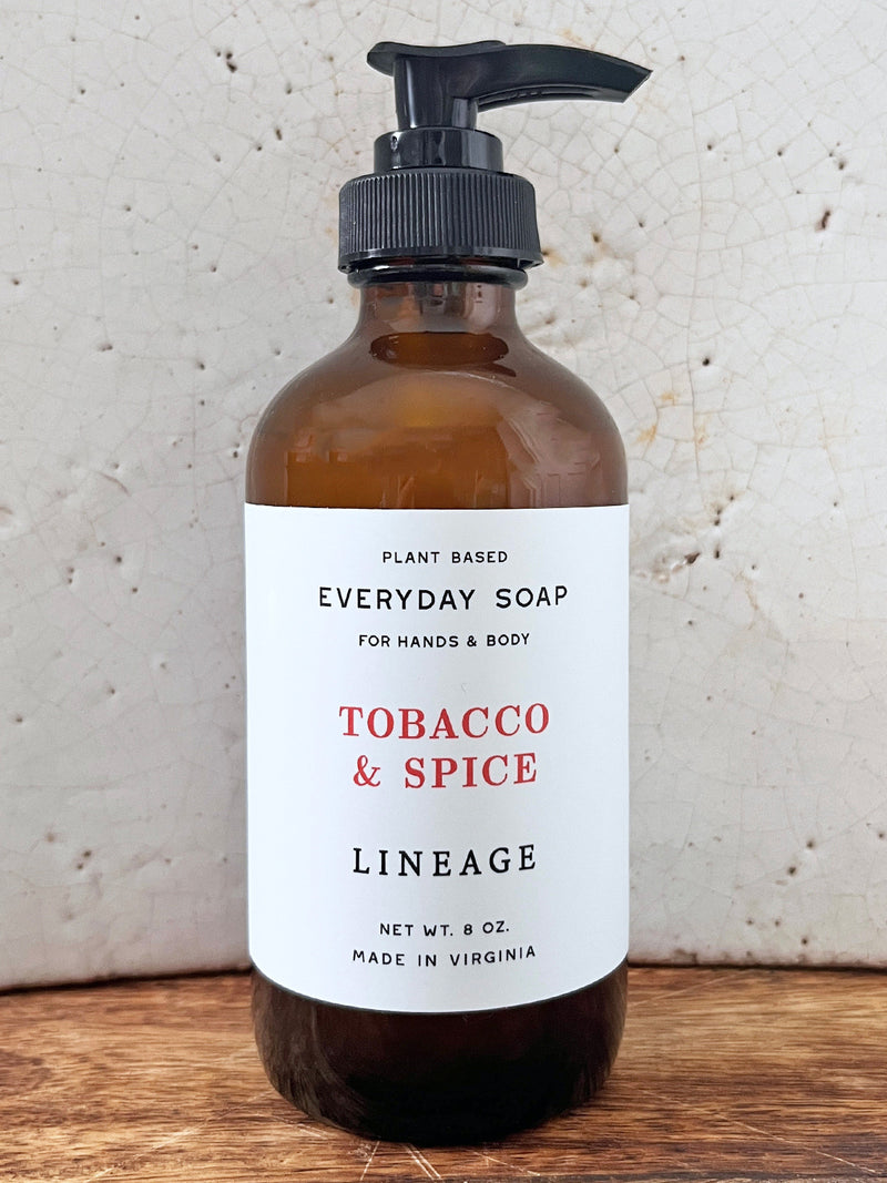 LINEAGE - Tobacco and Spice Hand and Body Soap
