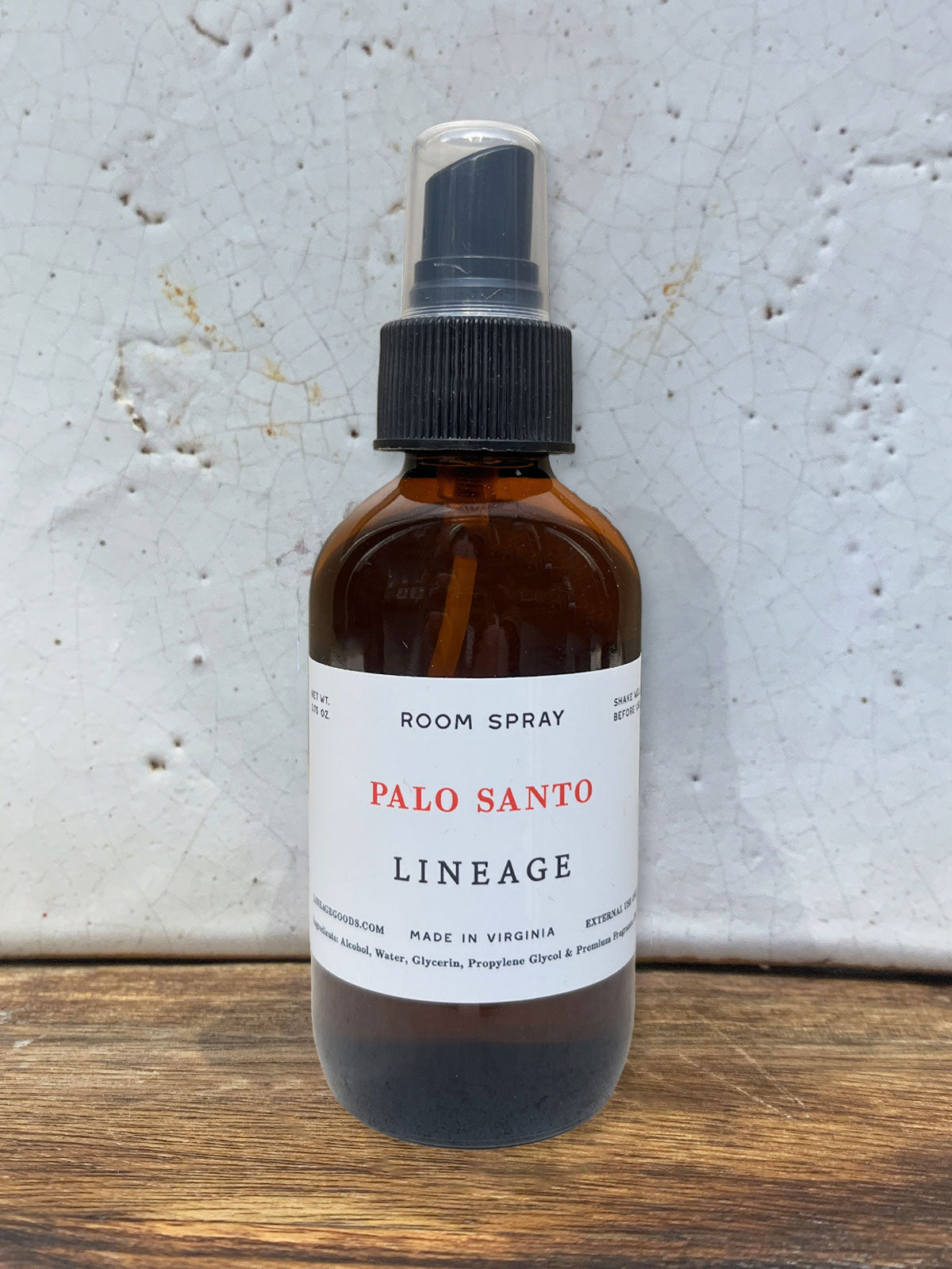 LINEAGE - Palo Santo Room Spray