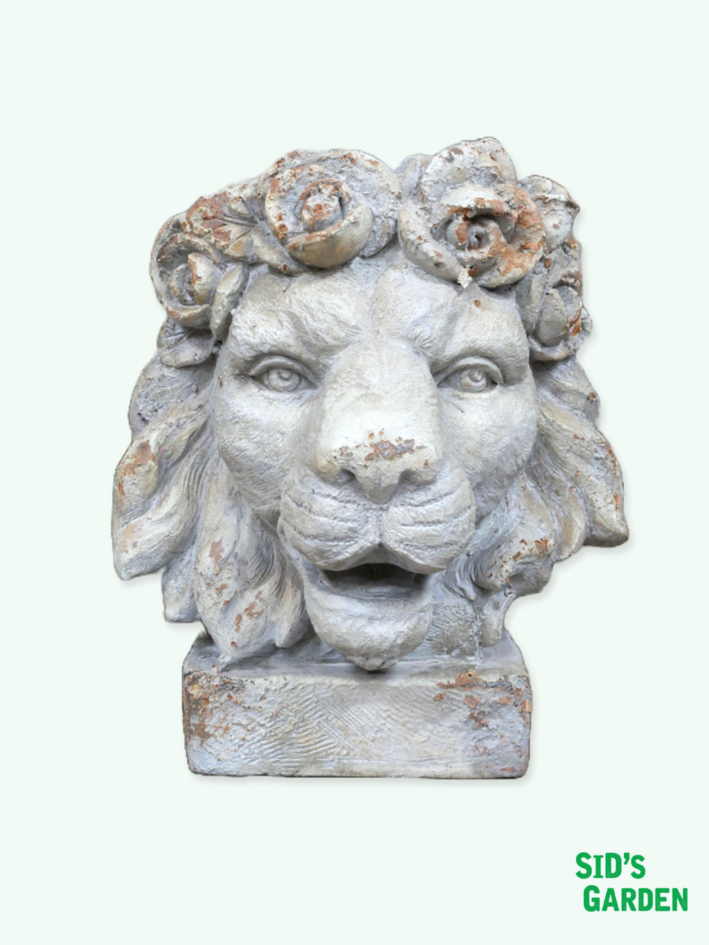 Lion Head Rustic Planter - 44cm