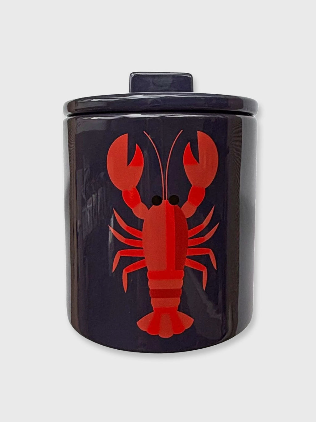 Lobster Ceramic Lidded Storage Jar - 17.5cm