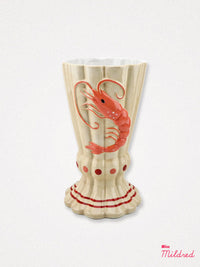 Lobster Crustacean Design Vase - 27.5cm