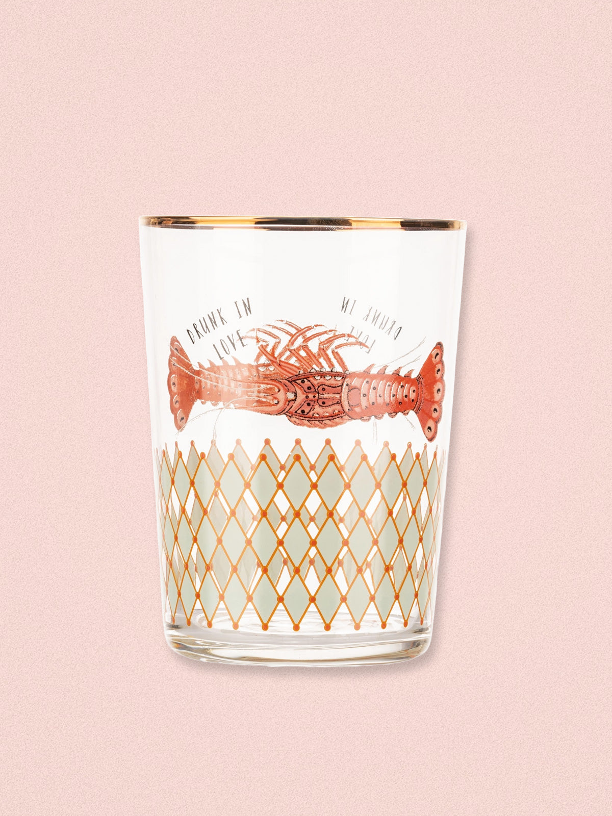 Yvonne Ellen Hi Ball Glass - Lobster