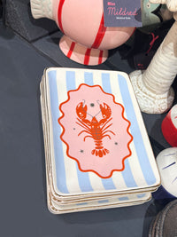Ceramic Lobster Design Trinket Dish