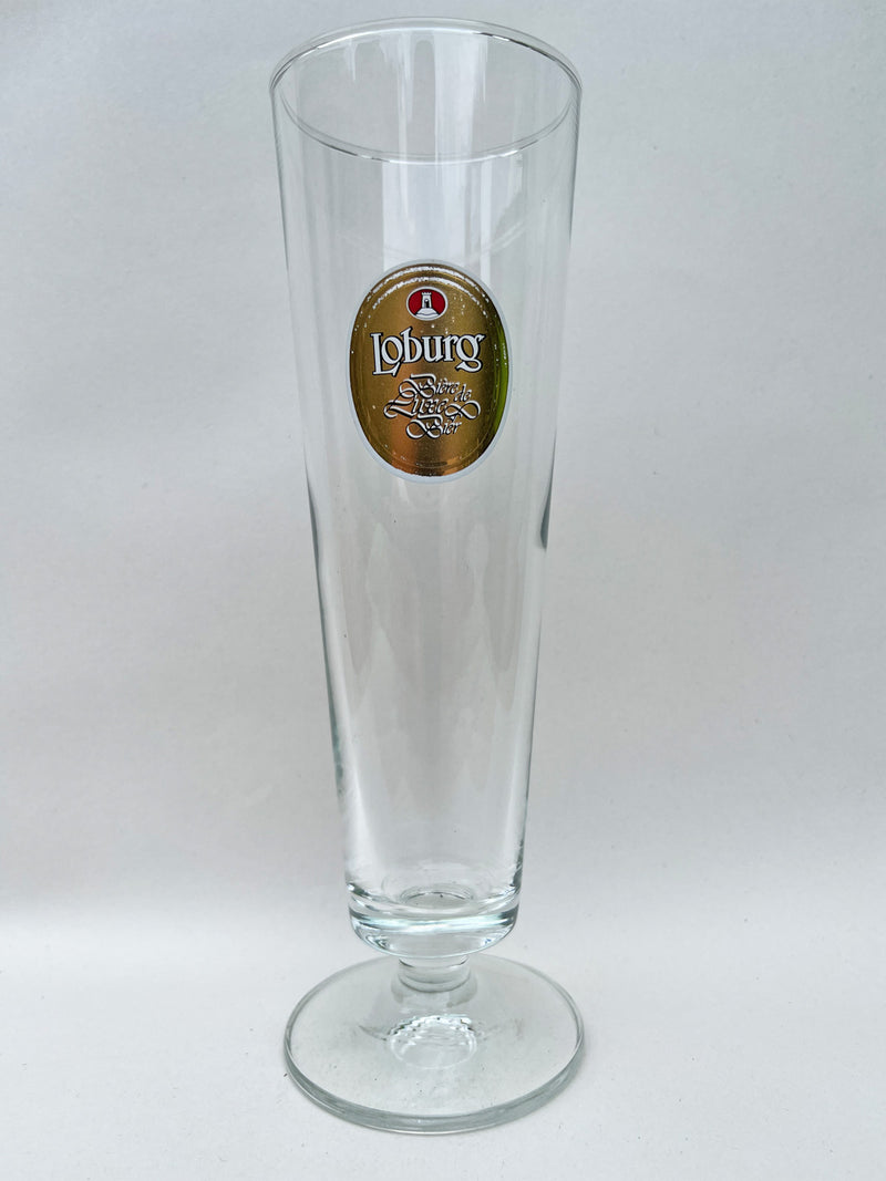 Belgian Bier Beer Glass Loburg