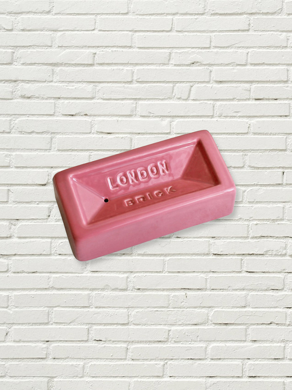 London Brick - Soap Dish - Pink