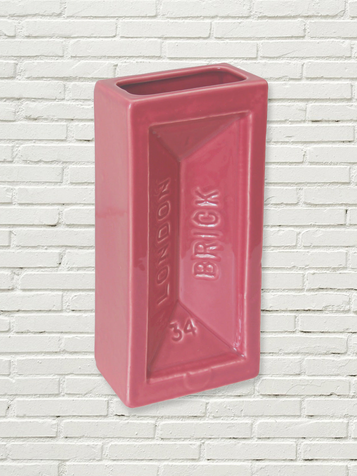 London Brick Vase - Pink