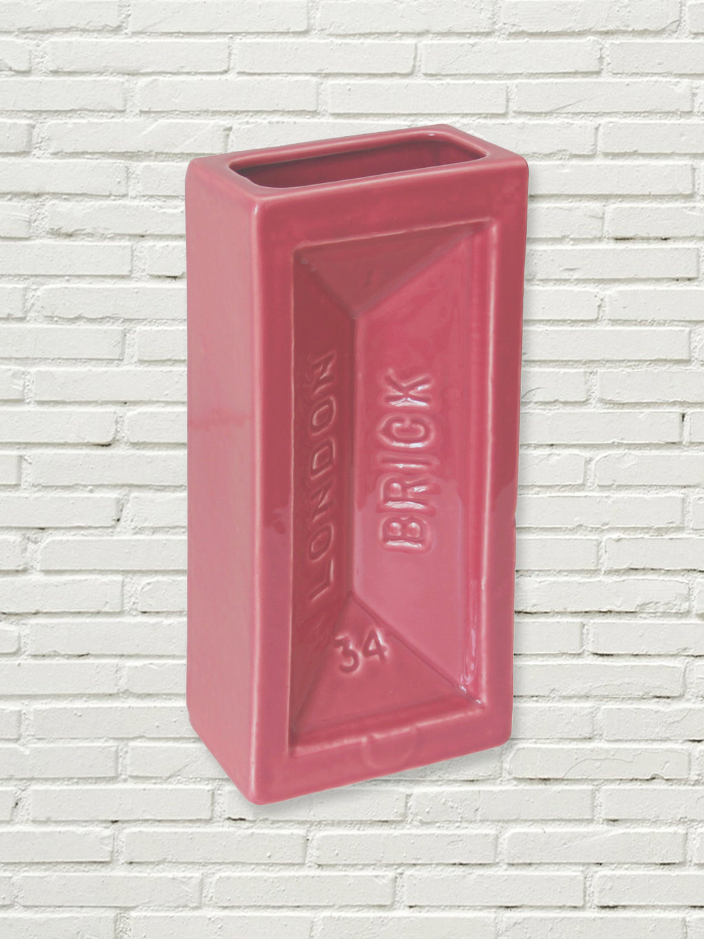 London Brick Vase - Pink