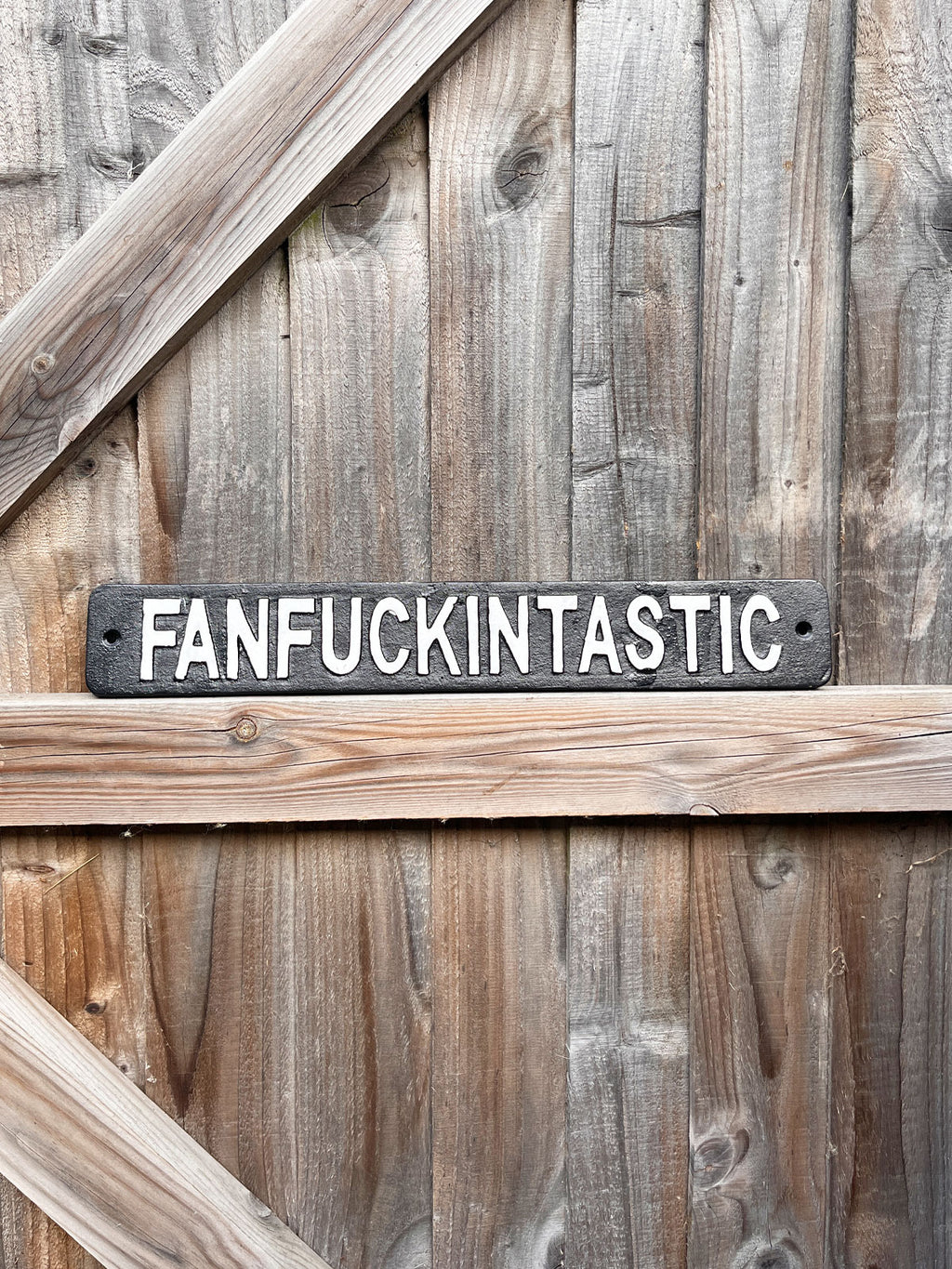 Fanfuckintastic Metal Sign
