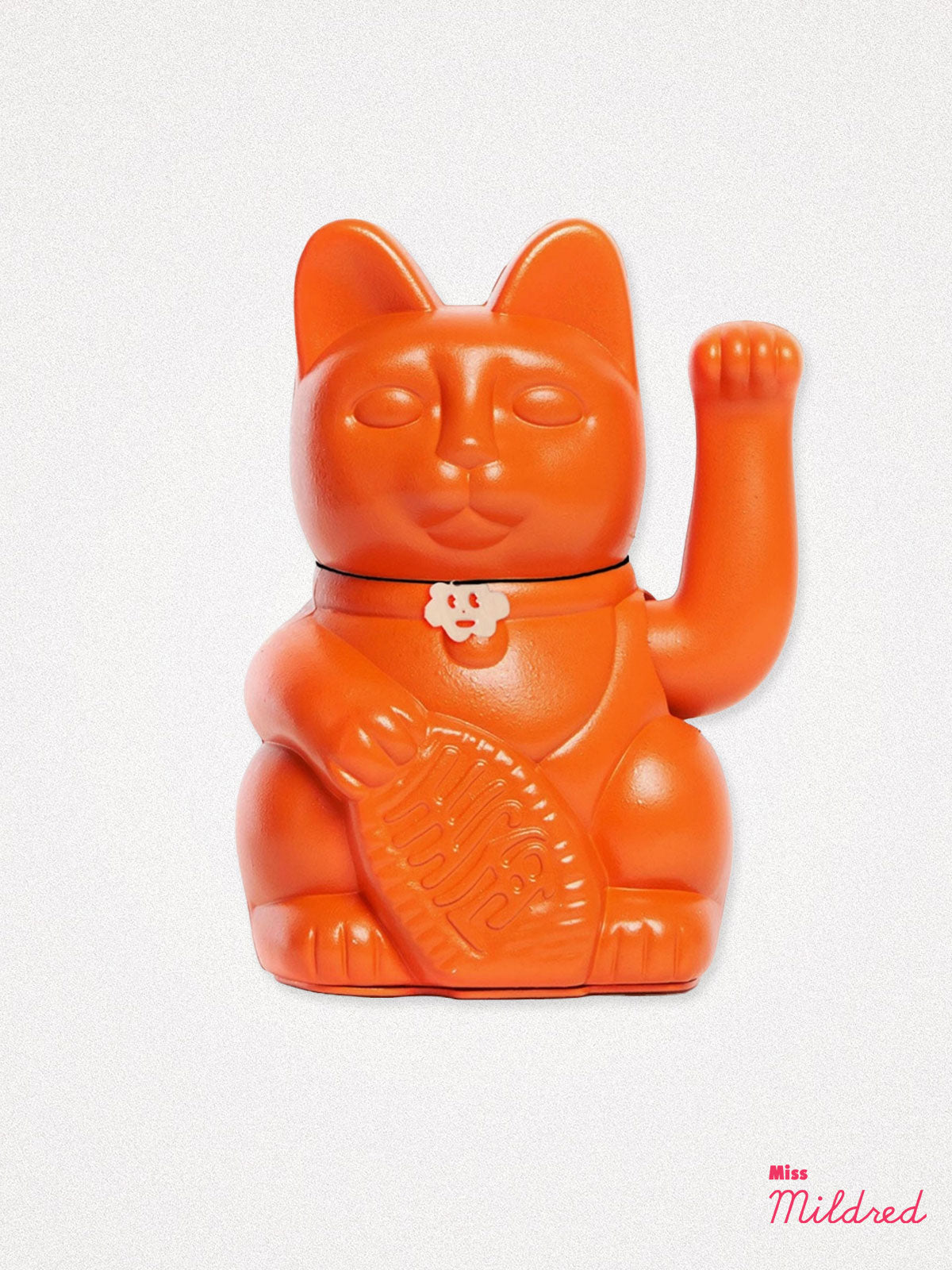 Orange - Lucky Fortune Waving Cat